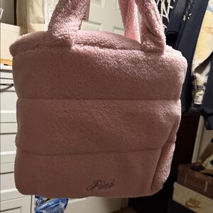Victoria's Secret Pink Quilted Tote